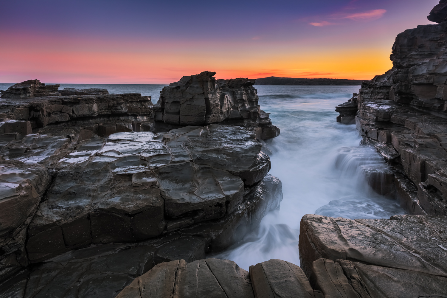 Long Exposure Photography Workshop - Cadillac Canyon, San Remo, Melbourne Photography