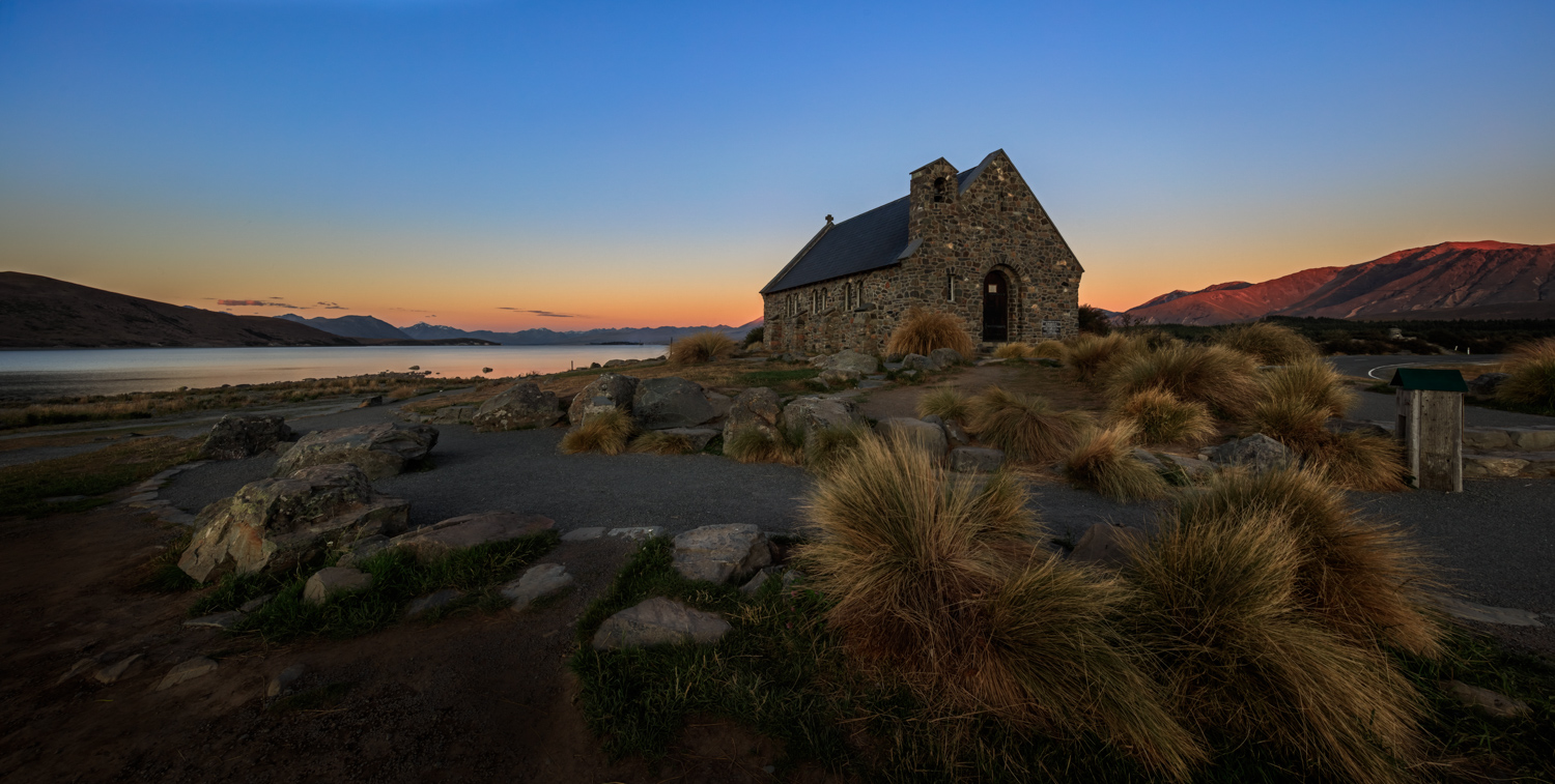 Landscape Photography Workshop Tours - The Church of the Good Shepherd, Lake Tekapo, New Zealand