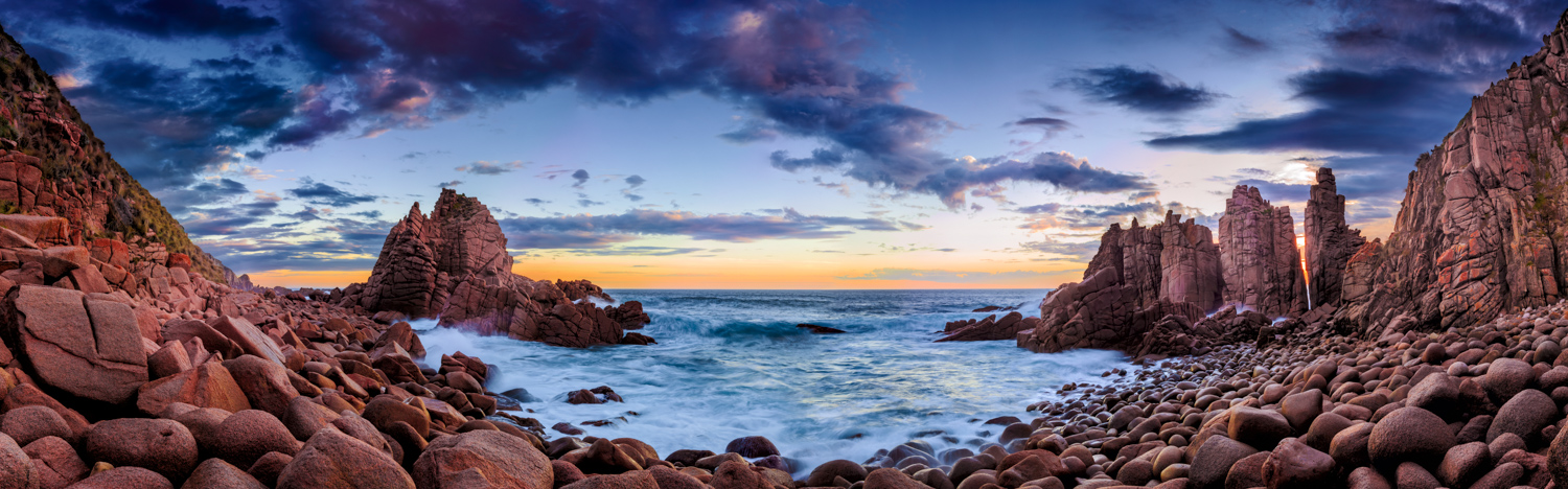 Landscape and Panorama Photography Workshop, Phillip Island - Pinnacles at Cape Woolamai, Victoria Australia.