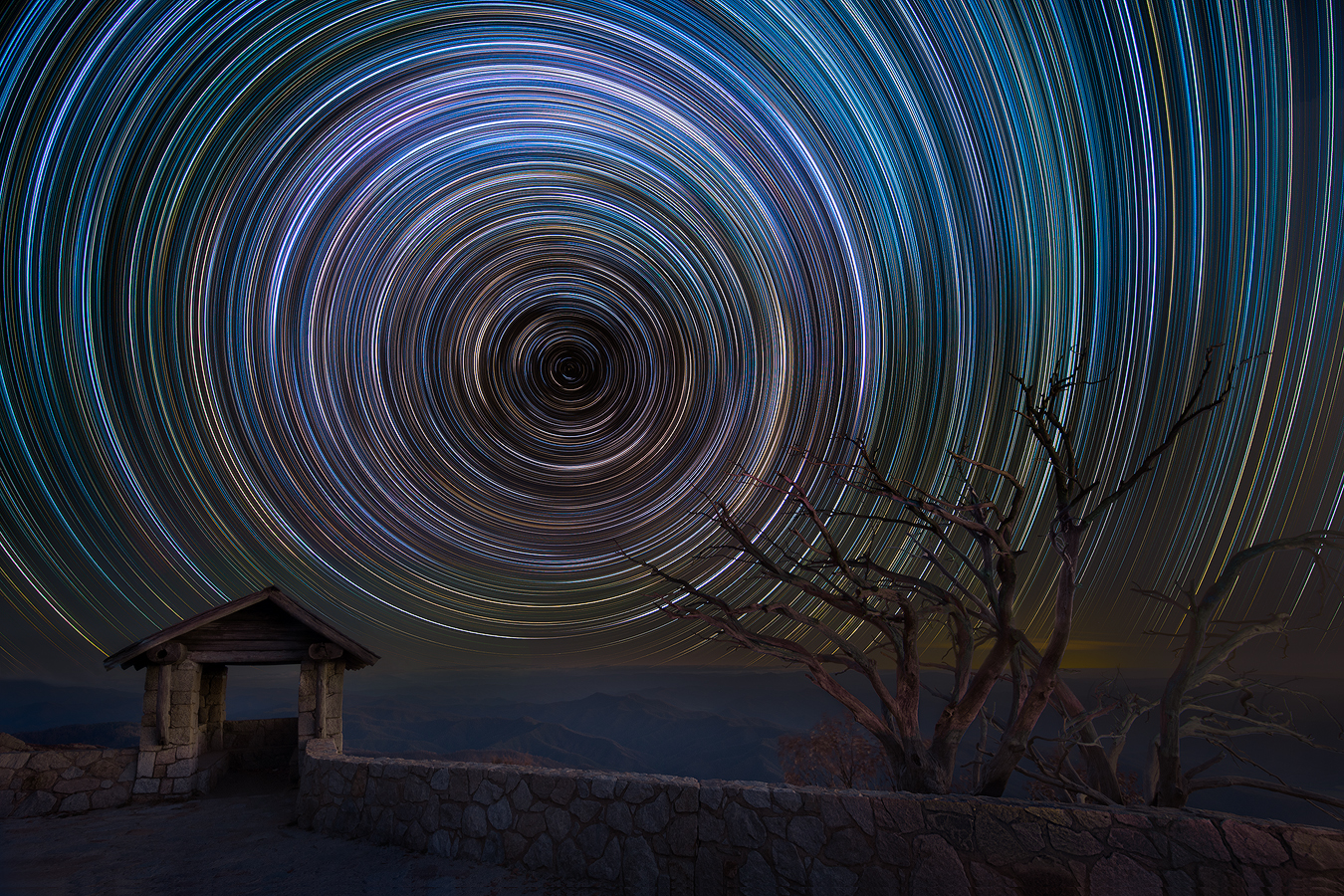 Star Trail Photography Mount Buffalo The Horn | We Are Raw Photography Astrophotography stargazing Tours